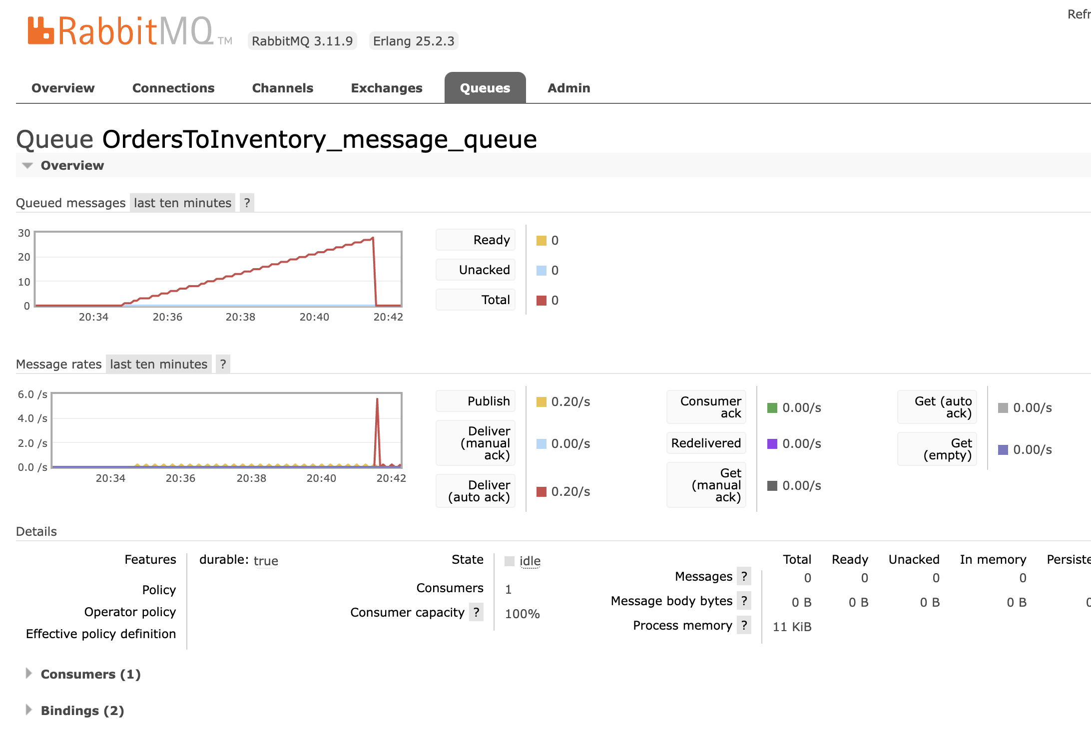 RabbitMQ Queue